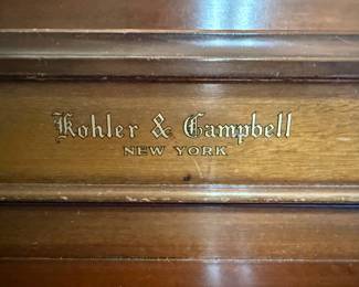 Kohler & Campbell Piano