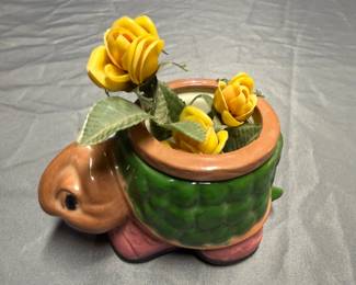 Turtle planter