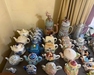 Various Teapots