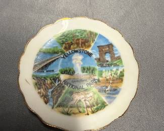 Yellowstone Nation Park Collector Plate