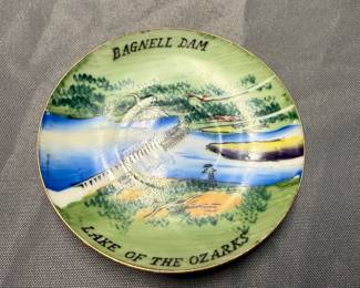 Bagnell Dam Lake of the Ozarks Collector Plate