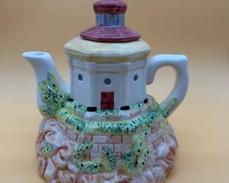 Regency Fine Arts Lighthouse Teapot Coastal Nautical Collectable Decor