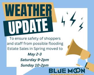 Due to Flooding Sale Dates Changed