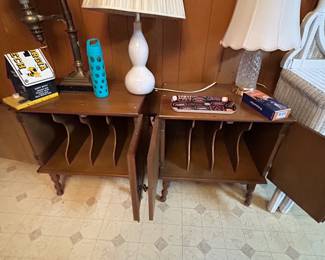 Vintage Record cabinets 