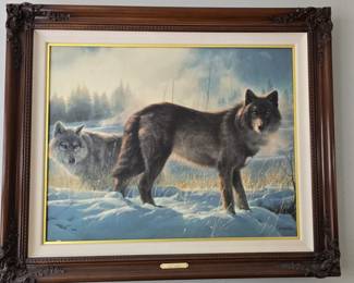 Wolf art