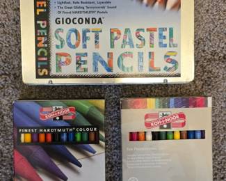 pastel pencils
