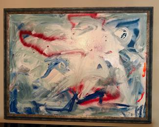 Large Abstract Art Painting