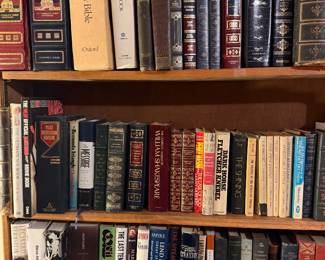 Book Shelf Full of Collectible Titles