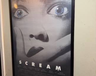 Original Scream Movie Poster 
