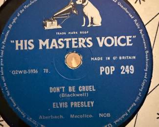Don’t Be Cruel HMV Mint 78 Elvis