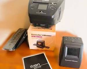 Hammacher Schlemmer Digital Image Copier – Portable Photo & Slide Scanner w/ Box