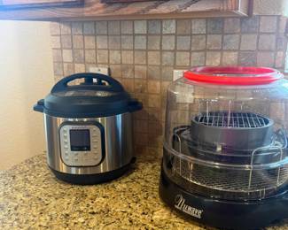 Instant Pot Pressure Cooker & NuWave Oven Pro Plus Countertop Cooker Appliance Bundle