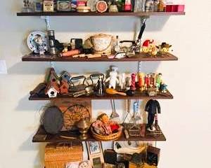 Large Antique & Vintage Collectible Lot – Tins, Bottles, Tools, Kitchenware & Décor