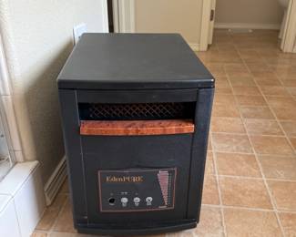 EdenPURE Infrared Heater Cabinet Space Heater Quartz Electric Heater Digital Controls