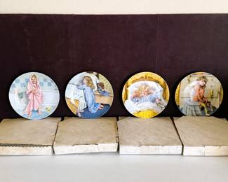 Reco Knowles Becky’s Day Collection Plate Lot John McClelland 1985–87 Ltd Ed