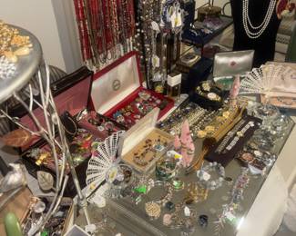 Mimi's Mesquite Estate Sale, Crystal, Jewelry, Purses, Clothes, MCM and More!