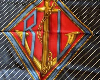 Designer scarves. Silk. Ralph Lauren. Hermes. 