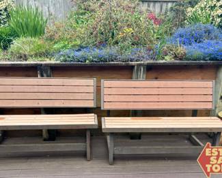 Wooden Benches