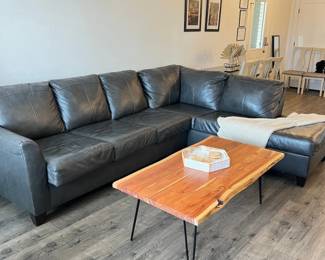 leather sectional sofa