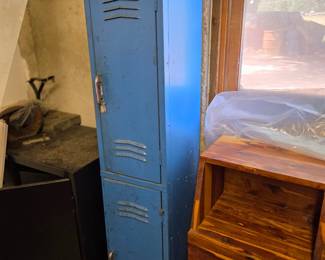 Blue Vintage Locker
