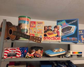 Vintage Toys and Games