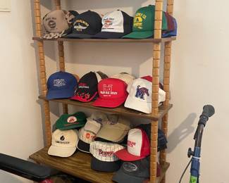 Baseball hat collection 