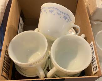 Corning ware cups saucers
