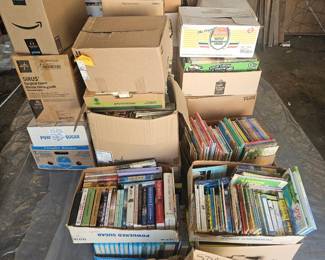 lots of books ! 