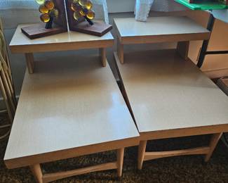 mid century end tables 