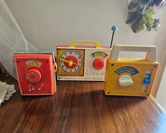 Fisher Price radios 
