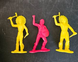 plastic Indian toys 