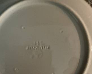 Pfaltzgraff "Bistro" White Ceramic Dining Set for 12