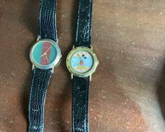 Gucci & Mickey Mouse "Golden 50s Collection" Watches