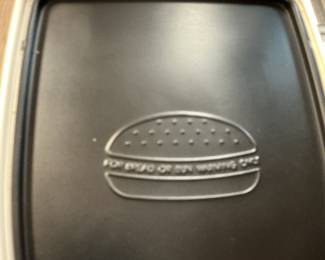George Foreman Lean Mean Fat Grilling Machine with Bun Warmer