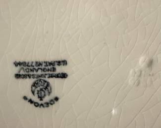 George Jones & Sons "Devon" Pattern Plate