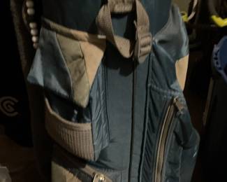 Vintage Golf Club Set with Golf Bag and Accessories