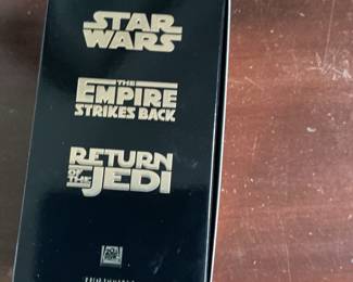 Star Wars Trilogy Special Edition VHS Set