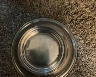Vintage Pewter Footed Bowl
