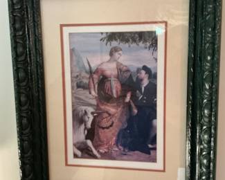 Wisdom and Strength by Paolo Veronese Framed Print