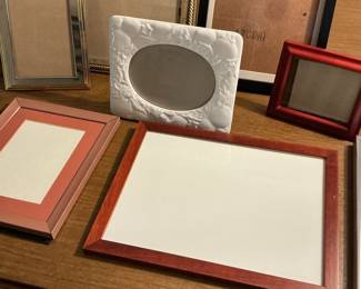 Assorted Picture Frames