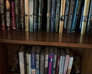 Collection of John Grisham and Vince Flynn Novels