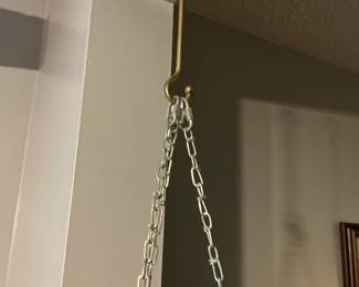 Vintage Partylite Hanging Glass Candle Holder