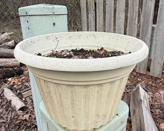 Assorted Plastic Planters