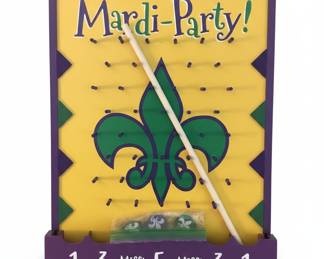 Mardi-Party! Fleur-de-lis Toss Game
