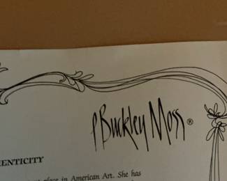 P. Buckley Moss "Winter in Long Grove" Limited Edition Print