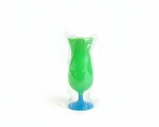 Mardi Gras Assorted Color Plastic Hurricane Glasses Set