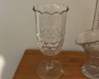 Assorted Pressed Glassware Set - Duncan & Miller, Indiana Glass