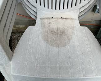 Grosfillex Fidji High Back Resin Outdoor Dining Chairs