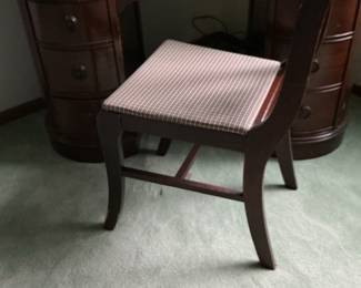 Vintage Maddox Tables Kidney-Shaped Desk and Chair Set