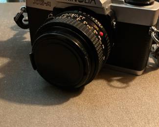 Minolta XG-A 35mm SLR Camera Kit with Accessories